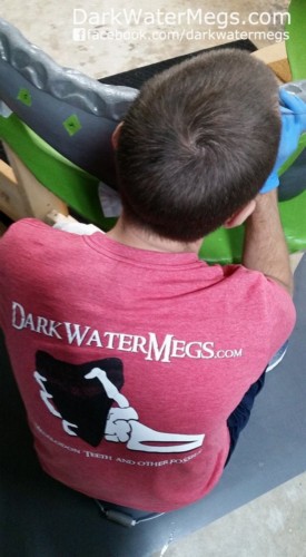 Building a megalodon shark jaw